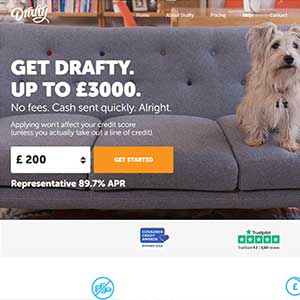 Drafty homepage