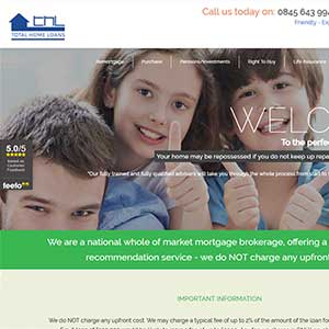 Total Home Loans homepage