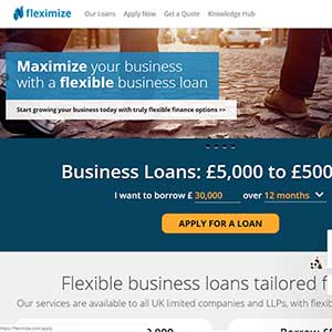 Fleximize homepage