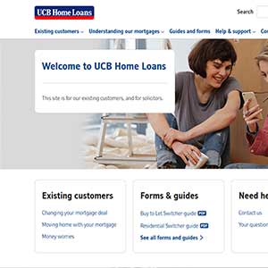 UCB Home Loans homepage