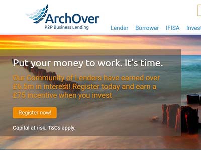 archover peer-to-peer loans