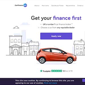 CarFinance 247 homepage