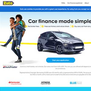 Zuto homepage