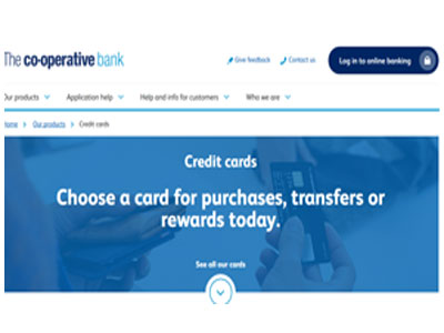 The Co-operative Bank homepage