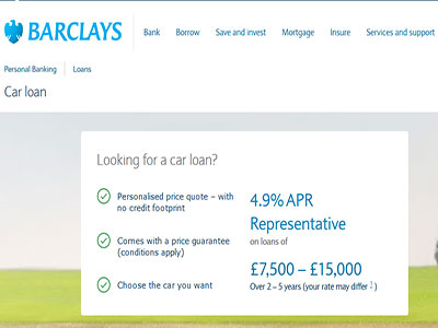 Barclay’s homepage