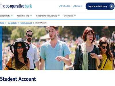 The Co-operative Bank homepage