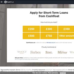 cash float loans bad credit