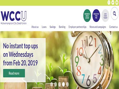 Wolverhampton City Credit Union homepage