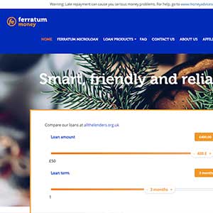 Ferratum homepage