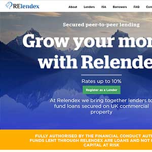 Relendex homepage