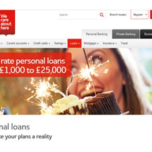 Clydesdale Bank homepage