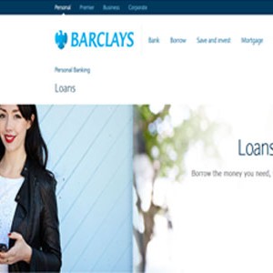 Barclays homepage