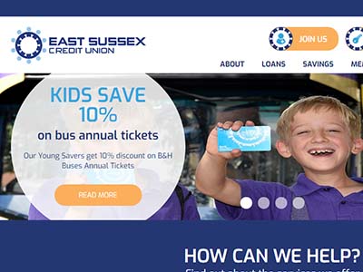 East Sussex Credit Union homepage