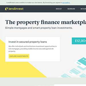 Lend Invest homepage