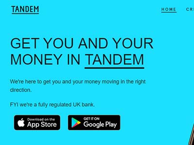 Tandem homepage