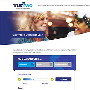 Trust Two homepage