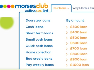 morses club short-term loans